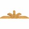 Ekena Millwork Richland Rough Sawn Timber Gable Bracket, Western Red Cedar, 72"W x 27"H x 4"D x 6"F, 9/12 Pitch GBW072X27X0406RIC00RWR - alternate 2